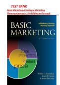 Basic Marketing A Strategic Marketing Planning Approach 19th Edition  by Perreault - All Chapters &comma; Downloadable Solutions Manual &lpar;Revised&rpar; 