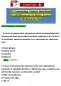 ATI Pharmacology Proctored Exam Retake &lpar;NGN&rpar; &vert; Practice Questions with Revised Verified Answers