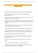 REVIT FINAL TEST QUIZ 2026&sol;2027 &vert; 100&percnt; VERIFIED QUESTIONS AND CORRECT ANSWERS&NewLine;&NewLine;