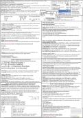 Cheatsheet test 1 - Inferential Statistics &lpar;202001403&rpar;