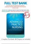 Advanced Practice Nursing Essentials for Role Development &lpar;4th Edition&rpar; &ndash; Test Bank &ndash; Comprehensive Practice Questions with Answers