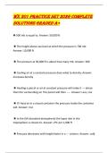 WX 301 PRACTICE SET 2026 COMPLETE SOLUTIONS GRADED A