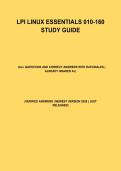 LPI Linux Essentials 010-160 Study Guide 2026 &vert; Linux Commands&comma; System Administration&comma; Practice Questions & Exam Prep