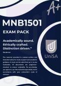 MNB1501 2026 EXAM PACK &lpar;BEST FOR EXAM PREP&rpar;