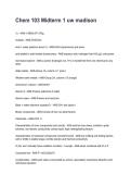 Chem 103 Midterm 1 uw madison REVISED AND UPDATED FOR 2026&sol;2027 ACTUAL EXAM COMPLETE QUESTIONS AND CORRECT DETAILED ANSWERS &lpar;VERIFIED ANSWERS&rpar; &vert;ALREADY GRADED A&plus;&vert;&vert;BRAND NEW&excl;&excl;&NewLine;