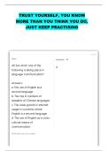 BUS 200 CHAPTER 3 QUESTIONS WITH CORRECT ANSWERS
