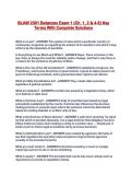 BLAW 2301 Betanzos Exam 1 &lpar;Ch&period; 1&comma; 2 & 4-9&rpar; Key Terms With Complete Solutions