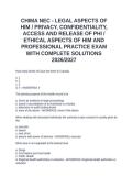 CHIMA EXAM PREP PACKAGE DEAL 2026&sol;2027