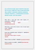 304 LCPO&sol;DIVO EXAM &vert;&vert; MOST RECENT EXAM 2026&NewLine;2027 ACTUAL COMPLETE  REAL EXAM QUESTIONS &NewLine;AND CORRECT ANSWERS &lpar;VERIFIED ANSWERS&rpar; &NewLine;ALREADY GRADED A&plus; &vert; GUARANTEED SUCCESS&excl;&excl; &NewLine;NEWEST EXAM &vert; JUST RELEASED&excl;&excl; 