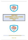 MNO3605 - ASSIGNMENT 2 SOLUTION &lpar; SEMESTER 1 2026 &rpar;