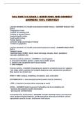 GCU NUR 316 EXAM 1 QUESTIONS AND CORRECT ANSWERS 100&percnt; VERIFIED&excl;&excl;