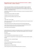 BIOL 350 FINAL EXAM ACTUAL LATEST  EXAM QUESTIONS WITH 100&percnt;  CORRECT  VERFIED SOLUTIONS  &vert;  ALREADY  GRADED A&plus;