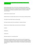 NUR3678 EXAM &num;1 - QUESTIONS AND ANSWERS &vert; WITH ACTUAL SOLUTIONS 2026&period;&NewLine;