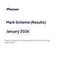 Pearson Edexcel in International A Level &lpar;IAL&rpar; in Accounting&NewLine;WAC11&sol;&Ocy;1&Acy; January 2026 &lpar;MS&rpar; 
