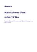 Pearson Edexcel in International A Level in Accounting&NewLine;WAC12&sol;01 A January 2026 &lpar;MS &rpar; 