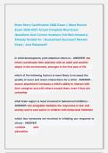 Brain Story Certification 2026 Exam &vert;&vert; Most Recent &NewLine;Exam 2026-2027 Actual Complete Real Exam &NewLine;Questions And Correct Answers &lpar;Verified Answers&rpar; &NewLine;Already Graded A&plus; &vert; Guaranteed Success&excl;&excl; Newest &NewLine;Exam &vert; Just Released&excl;&excl;