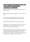 RCFE PRACTICE BUNDLED SET 2026 &NewLine;EXAM SCRIPT QUESTIONS &NewLine;ACCURATE ANSWERS 