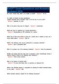 ExCPT Exam Questions and Answers Updated 2026