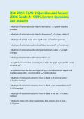 BSC 2085 EXAM 2 Question and Answer&NewLine;2026 Grade A&plus; 100&percnt; Correct Questions&NewLine;and Answers