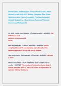 Dental Laws and Infection Control Final Exams &vert;&vert; Most Recent Exams 2026-2027 