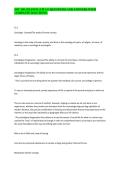 SOC 100&colon; EXAM &num;1 &lpar;CH 1-5&rpar; QUESTIONS AND ANSWERS WITH COMPLETE SOLUTIONS&period;&NewLine;