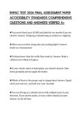 RHFAC TEST 2026 FINAL ASSESSMENT PAPER &NewLine;ACCESSIBILITY STANDARDS COMPREHENSIVE &NewLine;QUESTIONS AND ANSWERS VERIFIED A&plus; 