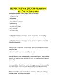 BUAD 332 Final &lpar;MOON&rpar; Questions and Correct Answers