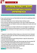 California Notary Public Exam