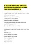 RTPM EXAM SCRIPT 2026 264 TESTED &NewLine;QUESTIONS AND ACCURATE ANSWERS &NewLine;FULL SOLUTION GRADED A&plus;