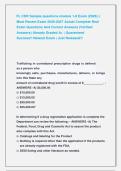 FL CDR Sample questions module 1-8 Exam &lpar;2026&rpar; &vert;&vert; &NewLine;Most Recent Exam 2026-2027 Actual Complete Real &NewLine;Exam Questions And Correct Answers &lpar;Verified &NewLine;Answers&rpar; Already Graded A&plus; &vert; Guaranteed                &NewLine;Success&excl;&excl; Newest Exam &vert; Just Released&excl;&excl;