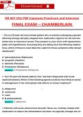 NR 667 CEA FNP Capstone Practicum & Intensive Final Exam &lpar;Chamberlain&rpar; &vert; Questions & Answers 