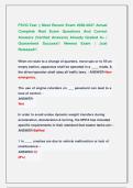 FSVO-Tests &vert;&vert; Most Recent Exams 2026-2027 