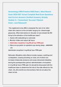 Gerontology HESI  Exams &vert;&vert; Most Recent Exams 2026-2027 