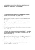 VEHICLE COMMUNICATION NETWORKS - QUESTIONS AND ANSWERS &vert; 2026 UPDATE &vert; 100&percnt; CORRECT&period;