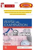 Seidel&rsquo;s Guide to Physical Examination&colon; An Interprofessional Approach&comma; 10th Edition by Jane W&period; Ball & Joyce E&period; Dains &ndash; Test Bank Questions and Answers &vert; Chapters 1&ndash;26 Complete &lpar;A&plus; Grade&rpar;