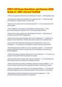 FDNY A35 Exam Questions and Answer 2026&NewLine;Grade A&plus; 100&percnt; Correct Verified