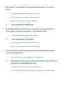 Texas Pesticide Applicator License Practice Test &vert; TDA CEU Requirements Recertification
