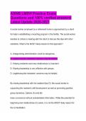 ASWB LMSW Practice Exam&vert; Questions and 100&percnt; verified answers&vert; Latest Update 2026-2027 