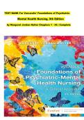 Varcarolis' Foundations of Psychiatric Mental Health Nursing&comma; 9th Edition &ndash; Margaret Jordan Halter &ndash; Complete Test Bank &lpar;Chapters 1-36&rpar; with Verified Answers&NewLine;&NewLine;