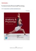 Full Test Bank&colon; Fundamentals of Anatomy & Physiology 12th Edition &ndash; Martini&comma; Nath & Bartholomew &vert; Complete Chapters 1- 29 Exam Questions & Verified Answers &vert; Nursing & Health Sciences A&plus; Guide &vert; Latest A&P Study Guide 2025&sol;2026&NewLine;
