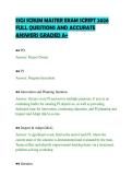 SSGI SCRUM MASTER EXAM SCRIPT 2026 &NewLine;FULL QUESTIONS AND ACCURATE &NewLine;ANSWERS GRADED A&plus;