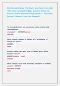 ISSA Personal Training Final Exams &vert;&vert; Most Recent Exams 2026 -2027
