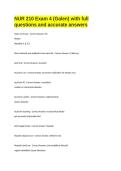 NUR 210 Exam 4&period;docx