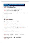 NHA&sol;ExCPT Practice Questions and Answers Updated 2026
