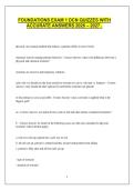 FOUNDATIONS EXAM 1 DCN QUIZZES WITH ACCURATE ANSWERS 2026 &ndash; 2027 &period;