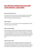 Navy ODS Exam Updated Actual Exam With Correct Solutions&vert; Latest Update 2026&sol;27