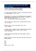EXCPT Practice exam Questions with 100&percnt; Correct Answers