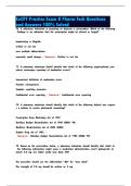 ExCPT Practice Exam B Pharm Tech Questions and Answers 100&percnt; Solved