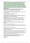 COMM101 Public Speaking Practice Exam Study Guide Updated 2026 &vert;  Verified Questions and Answers with Detailed Rationales &vert; Speech Preparation and Organization&comma; Audience Analysis&comma; Verbal and Nonverbal Communication Skills&comma; Persuasive and Informative Speak