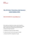 Bio 203 Quiz 5 Questions And Answers Latest Update 2026